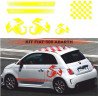 Fiat 500 autocollants Abarth 3 scorpions kit complet sticker Fun Stickers