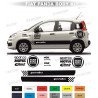 Fiat Panda effet Abarth Racing kit complet autocollant sticker Fun Stickers