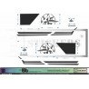 Fiat Ducato Camper Adventure kit complet autocollant van amenage Fun Stickers