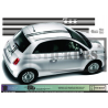 Fiat 500 Abarth Strips Down sticker sticker decoration crates