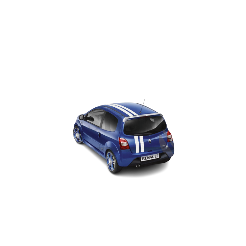 Renault Twingo bandes completes design Gordini autocollantes Fun Stickers