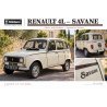Renault 4L Savane bandes fines laterales autocollantes Fun Stickers