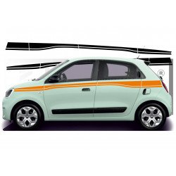 copy of Renault twingo decorative side bands - Tuning Sticker Sticker Sticker Graphic Decals