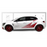 Renault Trophy-R racing Bandes latérales - Kit Complet - Tuning Sticker Autocollant Graphic Decals