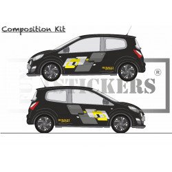 Renault Twingo Sport kit complet sticker autocollant Fun Stickers