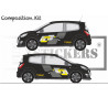 Renault Twingo Sport- Kit Complet - voiture Sticker Autocollant Graphic Decals