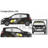 Renault Twingo Sport - Kit Complet - voiture Sticker Autocollant Graphic Decals