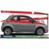 Fiat 500 - Kit Side Strips Logos 500 sticker stickers