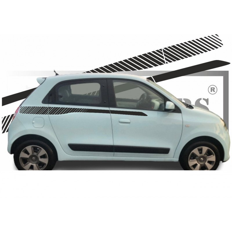 Renault Twingo 3 Decorative Side Strips - Tuning Sticker Sticker Graphic Decals