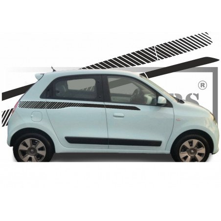 Renault Twingo 3 Decorative Side Strips - Tuning Sticker Sticker Graphic Decals
