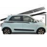 Renault Twingo 3 bandes laterales decoratives tuning autocollantes Fun Stickers