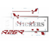 Renault Megane R 26 R - Kit Complet - Tuning Sticker Autocollant Graphic Decals