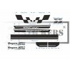 Renault Megane CUP kit deco lateral stripping sport Fun Stickers