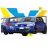 Kit bandes decoratives Renault Megane 2 F1 Team stripping sport Fun Stickers