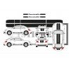VW Coccinelle kit complet decoration autocollante vinyle souple Fun Stickers