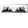 Outdoor Montagne Vokswagen Transporter - Tuning Sticker Autocollant Graphic Decals