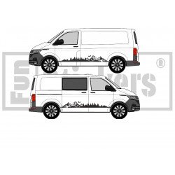 copy of Renault twingo decorative side bands - Tuning Sticker Sticker Sticker Graphic Decals