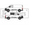 VW Transporter sticker Outdoor Montagne Nature van autocollant Fun Stickers