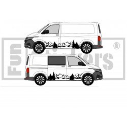 copy of Renault twingo decorative side bands - Tuning Sticker Sticker Sticker Graphic Decals