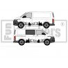 VW Transporter kit autocollant paysage montagneux outdoor van aventure Fun Stickers