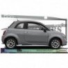 Fiat 500 - Kit Side Strips Logos 500 sticker stickers