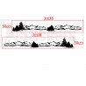 Van camper kit autocollant montagne nature sticker decoration Fun Stickers