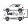 copy of JEEP RENEGADE deco side wings - Tuning Sticker Sticker Sticker Graphic Decals