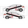 Honda Civic Type R kit complet autocollants decoratifs Fun Stickers