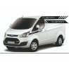 copy of Ford Transit ST Sport Van Side Bands / Capot - Tuning Sticker Sticker Graphic Decals