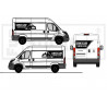 ducato Fiat Camper Adventure summer camping - Kit Complet - voiture Sticker Autocollant Graphique