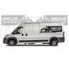copy of Fiat ducato Camper adventure kit -  GRIS - Kit Complet - voiture Sticker Autocollant Graphic Decals