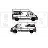 Fiat Ducato camping-car Adventure Summer Camping kit complet autocollant Fun Stickers