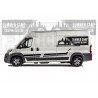 copy of Fiat ducato Camper adventure kit -  GRIS - Kit Complet - voiture Sticker Autocollant Graphic Decals