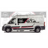 Fiat ducato Camper Adventure montagne kit - Kit Complet - voiture Sticker Autocollant Graphique