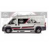 Fiat Ducato camping-car kit Adventure Montagne complet Fun Stickers