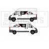 copy of Fiat ducato Camper adventure kit -  GRIS - Kit Complet - voiture Sticker Autocollant Graphic Decals
