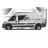 Fiat ducato Camper adventure kit - Kit Complet - voiture Sticker Autocollant Graphic Decals