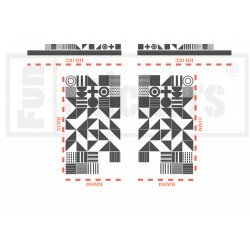 Citroen C4 Cactus Rip Curl kit logos stickers lateraux Fun Stickers