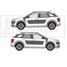 Citroen C4 Cactus Rip Curl kit logos stickers lateraux Fun Stickers