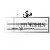 Fiat Abarth 595 Turismo bandes bas de caisse noir kit Fun Stickers