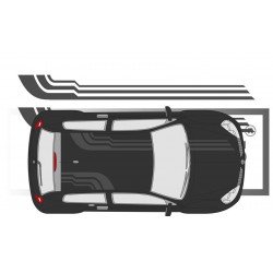 Rallye deco universelle kit complet autocollant voiture sticker Fun Stickers