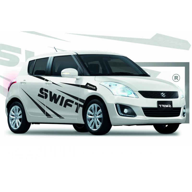 Suzuki Swift Sport rayures -Kit Complet - voiture Sticker Autocollant Graphic Decals