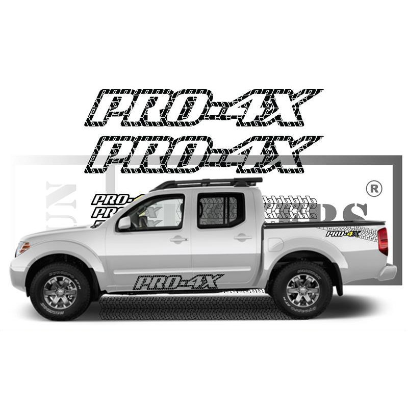 NISSAN NAVARA PRO-4X -  - Kit Complet - voiture Sticker Autocollant Graphic Decals