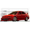 Mitsubishi Lancer Evo bandes laterales kit autocollants sticker Fun Stickers