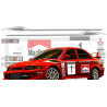 Mistubishi lancer Evo anniversaire edition rallye kit Sticker Autocollant Graphic Decals