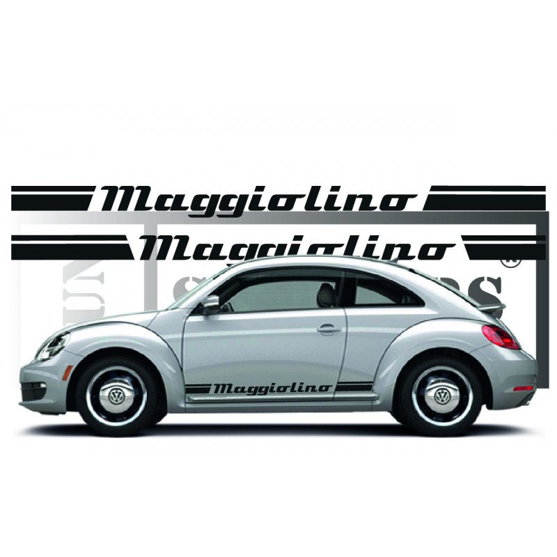 VW New Beetle Coccinelle Maggiolino kit complet autocollant sticker Fun Stickers