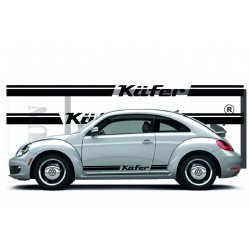 Volkswagen New Beetle Kofer - - Complete Kit - Tuning Sticker Sticker Graphic Decals