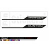 Kit de décoration autocollant pour Ford Transit Custom - Bandes latérales - Stickers tuning