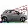Fiat 500 sticker bandes laterales retro vagues design vintage Fun Stickers