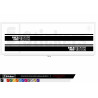 Toyota GR86 - Bandes bas de caisse - Tuning Sticker Autocollant Graphic Decals